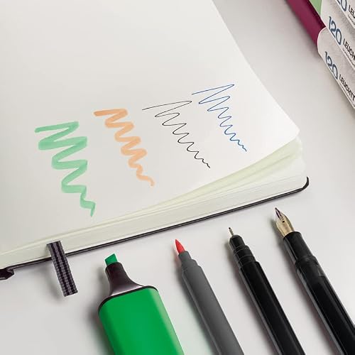 LEUCHTTURM1917 - 120G Special Edition - Medium A5 Dotted Hardcover Notebook (Rising Sun) - 203 Numbered Pages with 120gsm Paper