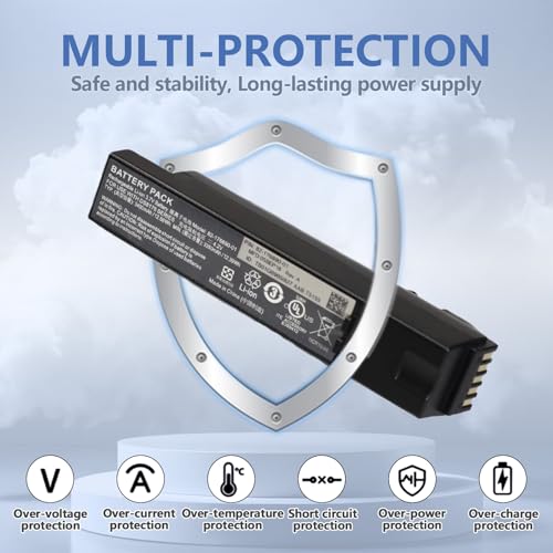 3400mAh Replacement for Zebra DS8178 DS8100 DS8170 Scanner Battery