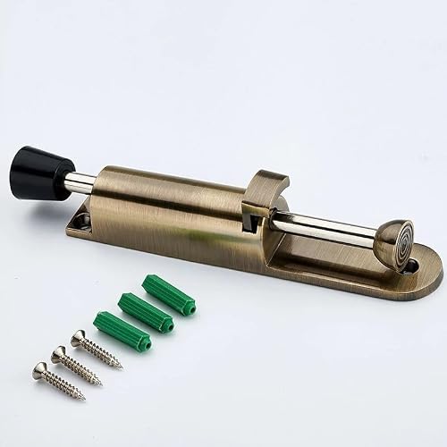 LLLSSS Foot-Operated Lever Door Stops Adjustable Kickdown Bronze Door Holder Door Stop Hardware Door Buffer Fittings