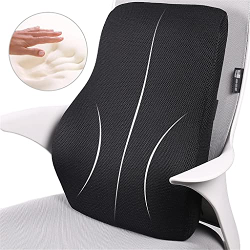 UIOLCFG Lumbar Support Pillow; Memory Foam Chair Cushion Supports Lower Back Accessories car Pillow Memory Foam