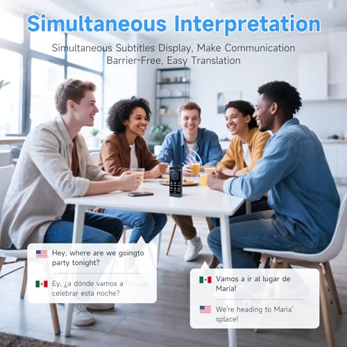 AI Language Translator Device, 142 Languages Real Time Offline Translator