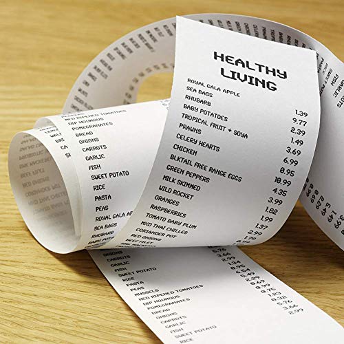 Ryham Paper Thermal Receipt Paper - 200 Rolls, 2 1/4" x 85' Rolls for Thermal Printers, Cash Registers, Credit Card Machines