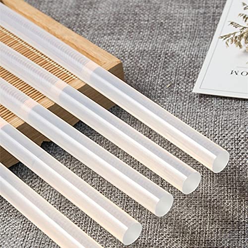 ZTBH Hot Melt Glue Sticks 50 pcs/lot Hot Melt Glue Stick, 11mm*190mm for Glue Gun Adhesive Sticks, for Art Craft Hand Hot Melt Glue Rod Melt Glue Stick (Diameter : 11x190mm(50 pcs))