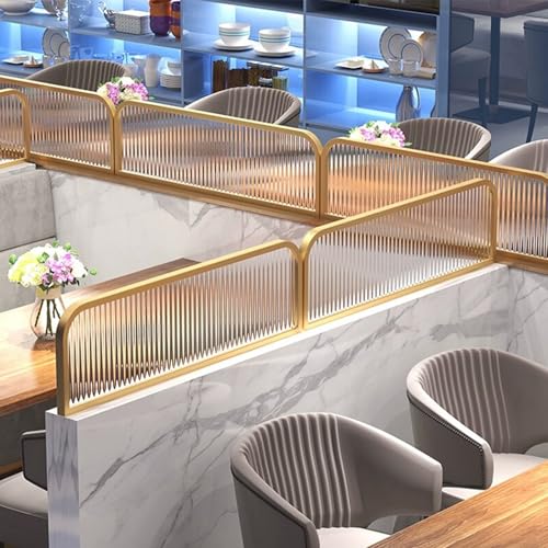 Dining Room Countertop Partition Dining Room Tabletop Divider for Office Restaurant Hotel(80x30x3cm)