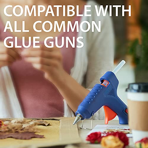 ANSIO Hot Glue Sticks for Hot Glue Gun, SGS Approved, 50 pcs - 11mm x 100mm