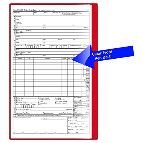StoreSMART® Plastic File Jackets - Legal Size 8.5" x 14" - 50-Pack - Red - FJ2390-R-50
