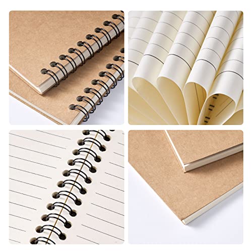 Ddaowanx 48 Pack A5 Spiral Notebook Bulk With Lined Pages,College Ruled