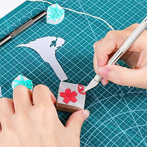 XDSRFVW 39 Pieces/Set Craft Vinyl Weeding Tools Set Basic Tool Kit for Silhouettes Cameos Lettering DIY