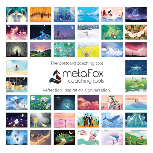 metaFox| Dreamland | Inspirational Postcards Pack for Coaching & Self-Reflection
