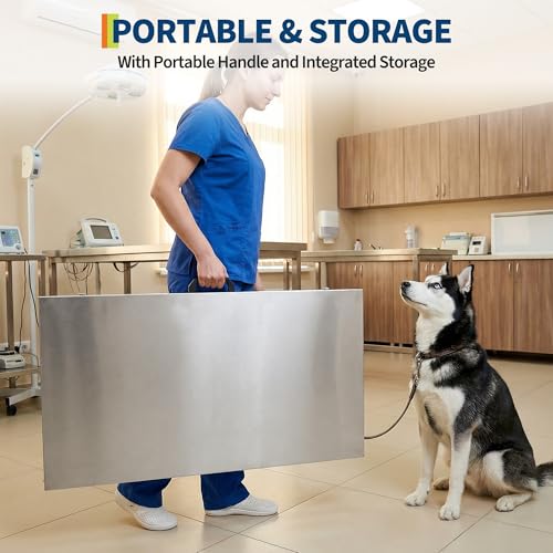 Garvee Livestock Scale 1100lb Dog Scales for Large Breed, Goat/Sheep Scale