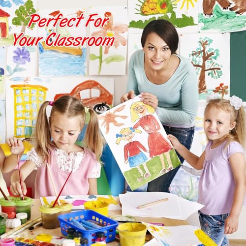 Poster Board White Poster Paper 11x14 Large Poster Board Bulk School Supplies 200 Pack (White 11x14)