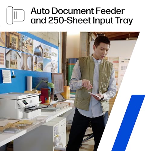 HP OfficeJet Pro 9720 Wide-Format Wireless All-in-One Color Inkjet Printer, Print, scan, Copy, fax up to 11x17, ADF, Duplex Printing Best-for-Office, 3 Month Trial of Instant Ink Included (C2XF9A)