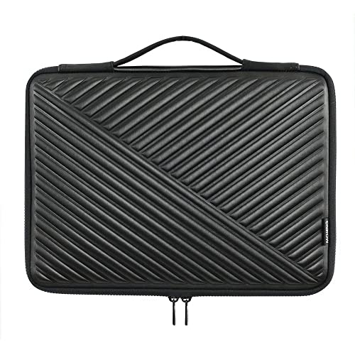 Shockproof Water-Resistant Universal Zipper Case Protective Laptop Sleeve Case Portable Tablet (Color : Black Size : 13-inch) (Black 10)