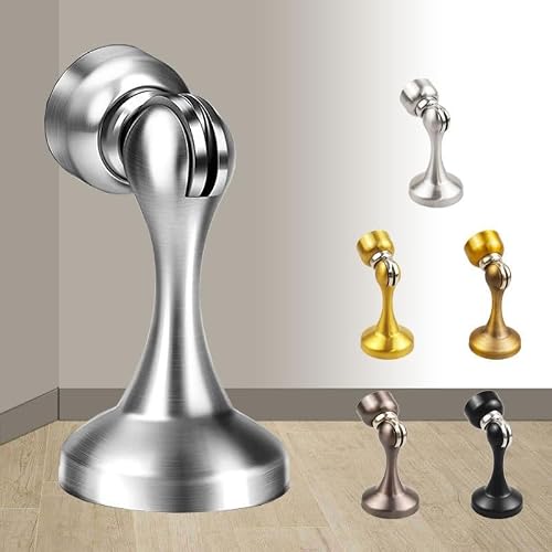 Stainless Steel Thickened Suction Power Silent Anti Collision Door Stop Without Drilling