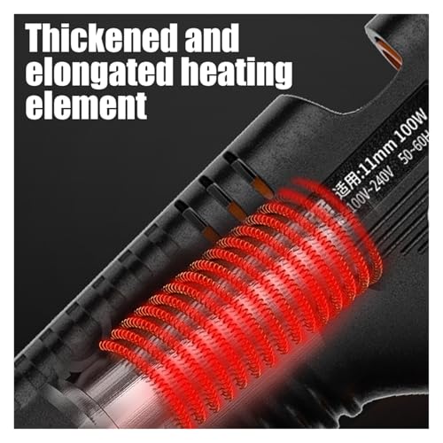 Hot Glue Gun, 150W Hot Melt Glue Gun 11mm Sticks Industrial Guns Heat Temperature Thermo Electric Repair Tool,Cordless hot Glue Gun