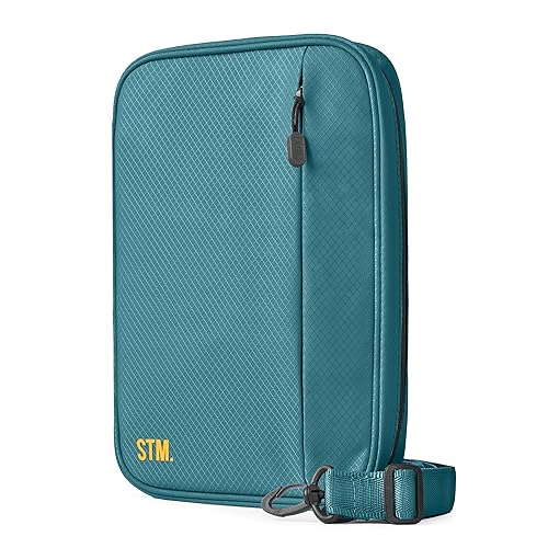 Scribbles That Matter - A5 Pencil Case Pouch + Journal Organizer - Large capacity Kawaii Pencil Pouch, Pen Case, Marker Case, Storage Journal Pouch Zippered Pocket Adjustable Shoulder Strap (7 x 10)