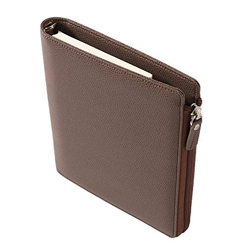 Quovadis Personal Organizer Cover, Bible Size, L Zip, Timer 17, Club, Flamboise qv93602rofran