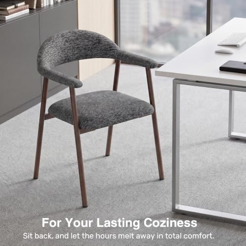 DUMOS Waiting Room Chairs Set of 4, Office Reception Seating Chair No Wheel