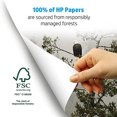HP Papers 8.5 x 11 Paper Copy 20 lb 10 Reams - 5,000 Sheets 92 Bright FSC Certified 200230C