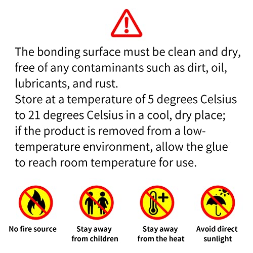 Metal Glue, 20g Super Strong Industrial Grade Cyanoacrylic Glue, Maximum Adhesion to Metal, Plastic, Rubber, Leather, Glass, Ceramics, Shoes, Fabric Clear Instant Glue (30)