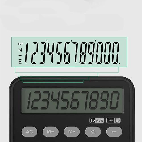 DUYHBAWRS Calculator Multifunctional Calculator Business Office Portable LCD Handwriting Tablet Calculator 12 Digit Display Financial Calculator(D)