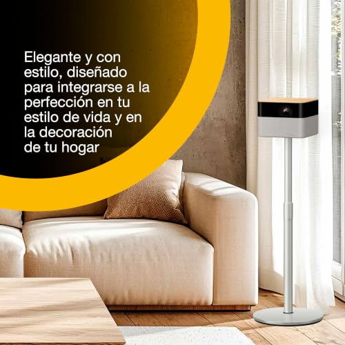 Epson Lifestudio Flex EF-72 Oak Portable Smart Projector, Sound by Bose, Google TV, 4k Pro-UHD, Adjustable Stand, Indoor and Outdoor Use, 5 Year Device Protection*