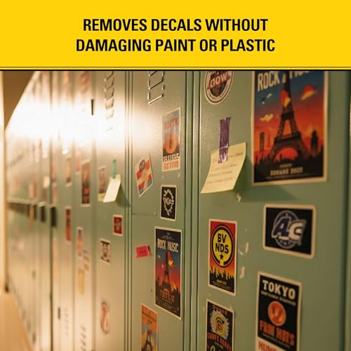 STANLEY T242 Label & Sticker Remover - Automotive-Grade Adhesive Cleaner - Safely Removes Adhesive Residue on Auto Surfaces - 5 oz - 12 Pack