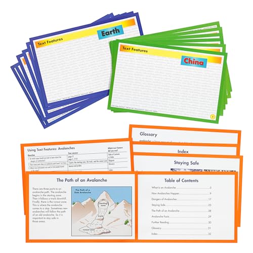 Really Good Stuff Text Features Level 1 Literacy Center - 1 Literacy Center