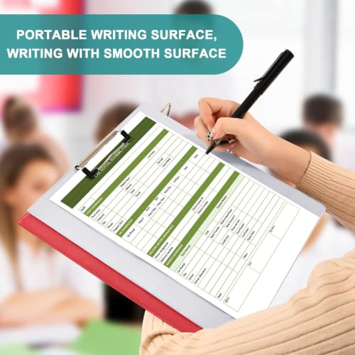 Xpdkjwd Red 3 Ring Binder Can Hold 200 Letter Size Binders, Suitable for Home, Office, Dormitory, 2Pcs