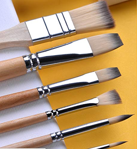 HBJWOV Oil Painting Gouache Watercolor Art Watercolor Pen Professional Art Painting Student Wall Painting Painting Special Brush Set Brush