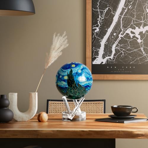 MOVA Self Rotating Globe, Van Gogh Starry Night Classic (4.5")