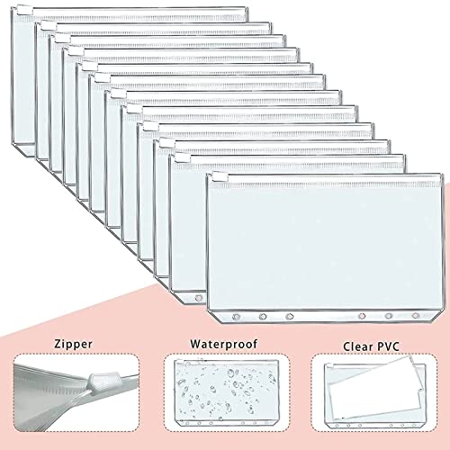TEDILUVI 29PCS A6 Budget Planner Organizer Binder with Envelopes,Money Saving with Pouches