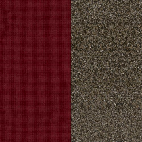 Flash Furniture HERCULES Series 21''W Stacking Church Chair in Burgundy Fabric - Gold Vein Frame
