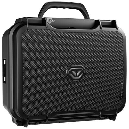 VAULTEK LifePod XT Series Weatherproof Multiple Handgun Safe Modular Interior Secure Rugged Portable Lockbox with Backlit Keypad (Standard)
