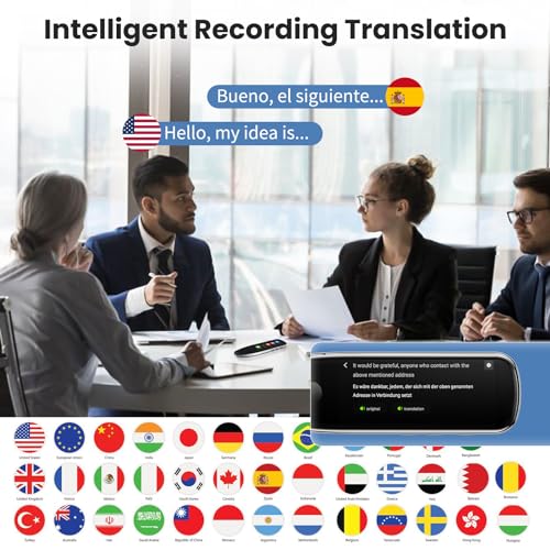 Scan Reader Pen, VORMOR Translator Pen with 112 Languages, Translation Pen & Reading Pen for Dyslexia & Learning Difficulties, Text Extract Intelligent Recording, Scanner Pen with 3.5‘’ Touch Screen
