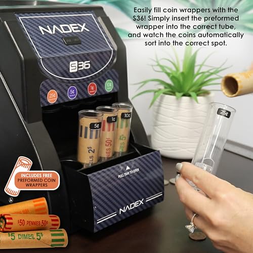 Nadex 36S Automatic Coin Sorter