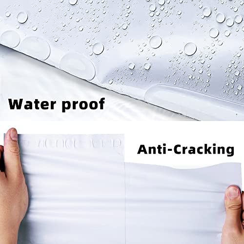 POLYSELLS 24x24 White Poly Mailers 500 Pack XL Shipping Bags for Clothes