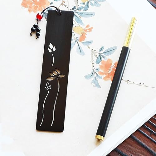SEUOKMN Bookmark Pen Gift Box Set Hollow Products Celebration Souvenirs