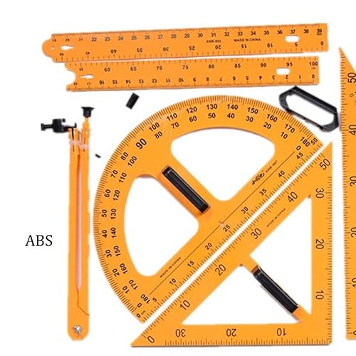 QVEZPRYX Instrument Equipment Ruler Compass