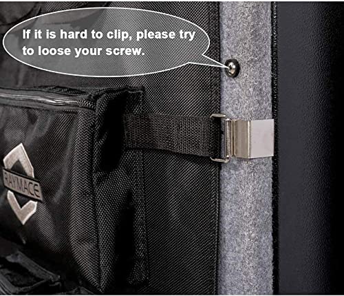 Raymace Gun Safe Door Organizer,10.6W*43.5H Inch Door Panel Organizer