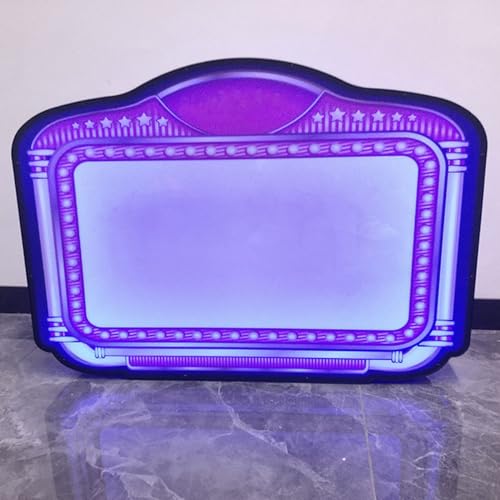 Bottle Service Signs Acrylic LED Logo Message Board