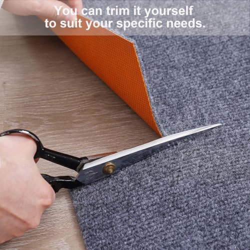 Carpet Mat for Office Chair Anti-Slip Backing, Easy to Clean, Can Be Cut to Size for Floor Protector,DarkGray-150×200cm/59.06×78.74in