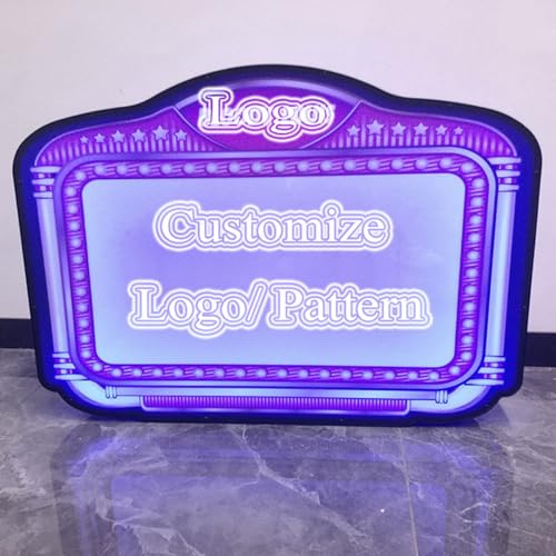 Bottle Service Signs Acrylic LED Logo Message Board