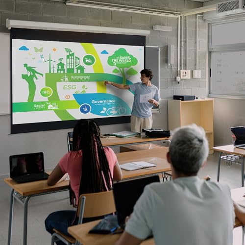 Optoma ZH551 - 1080p Full HD, 5600 Lumens, Laser, IP6X Dust Resistant, DuraCore 30,000 Hour Maintenance-Free, Miracast Wireless Screen Sharing Projector, 1080p