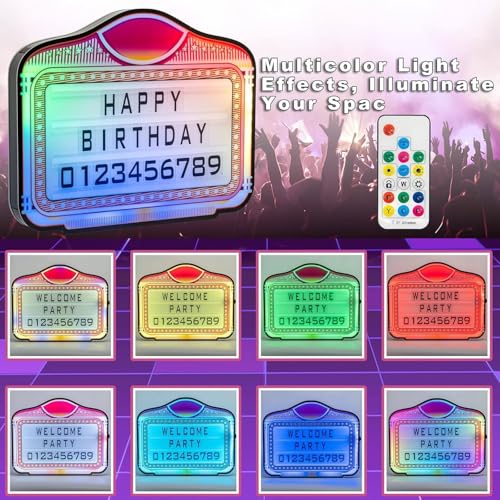 Bottle Presenter for Night Club, Bottle Service SignVip, Bottle Service Lights,Changeable Letters VIP Service with 4 Letter Sets & 2 Number Kit【Direct delivery from US Warehouse】,B