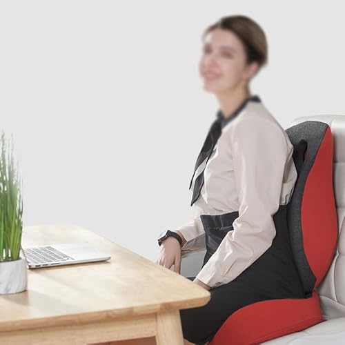 QVEZPRYX Polyester Seat Cushion the Waist Support Office Chairs for Long Periods of Sitting