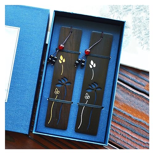 SEUOKMN Celebration Souvenir Bookmark Pen Gift Box Set Hollow