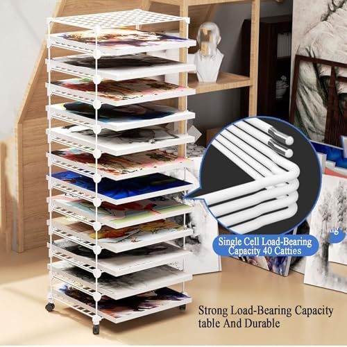 Paper Organizer,4/5/6/7/8-layer Sorting Organizer, Paper Sorter, Paper Storage Cabinet for Home, Classroom, Office, School（Black,White）(Black,7tier)
