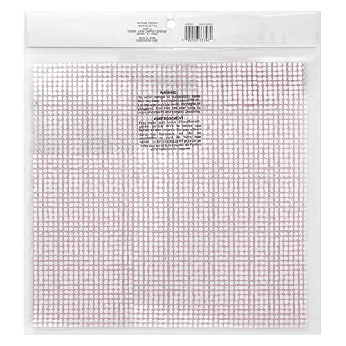 Recollections Pink Bling Sticker Sheet – 10" x 10" Adhesive Gem Sheets for Crafts, Scrapbooking & DIY Projects, 12 Pack