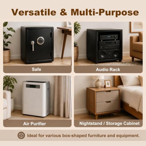 QGBDDP Tailor-Made Fit Safe Box Cover Protector with Polyester Fabric